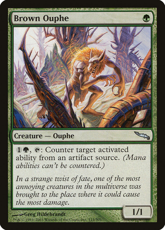 Brown Ouphe [Mirrodin] | Game Master's Emporium (The New GME)