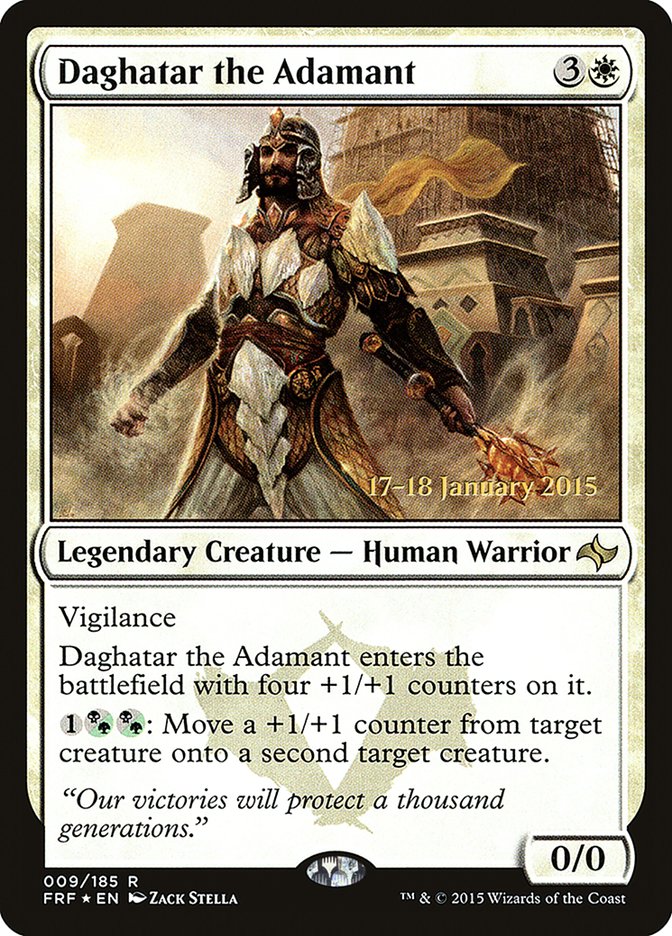 Daghatar the Adamant [Fate Reforged Prerelease Promos] | Game Master's Emporium (The New GME)