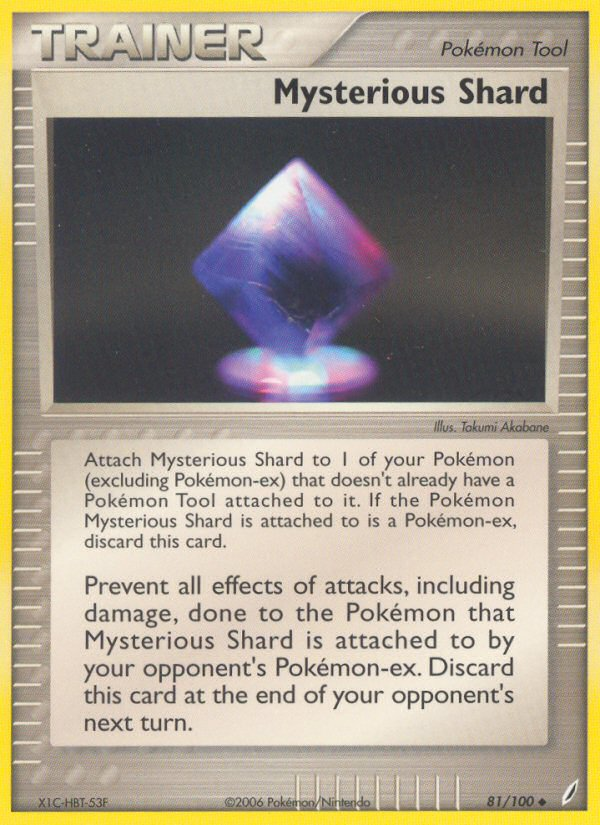 Mysterious Shard (81/100) [EX: Crystal Guardians] | Game Master's Emporium (The New GME)