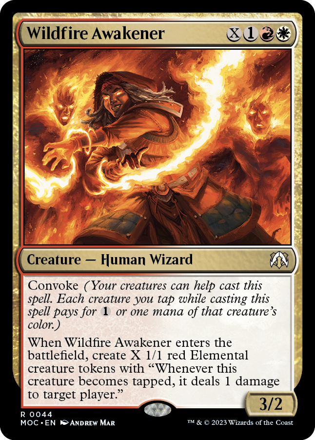 Wildfire Awakener [March of the Machine Commander] | Game Master's Emporium (The New GME)