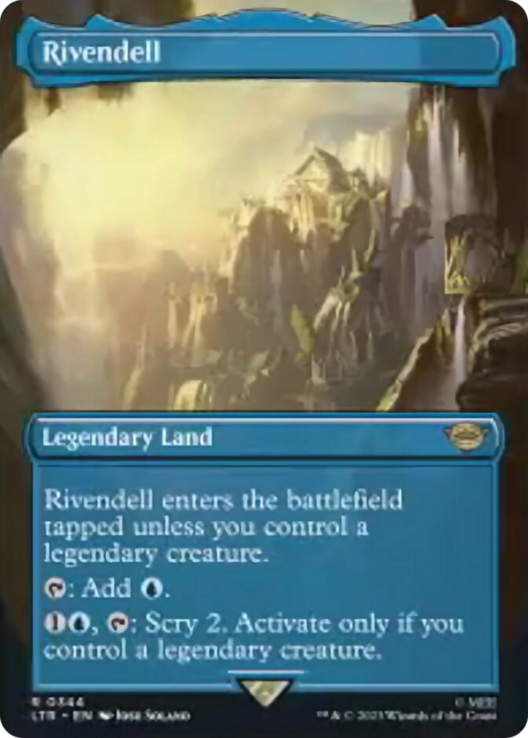 Rivendell (Borderless Alternate Art) [The Lord of the Rings: Tales of Middle-Earth] | Game Master's Emporium (The New GME)