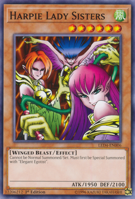 Harpie Lady Sisters [LED4-EN006] Common | Game Master's Emporium (The New GME)