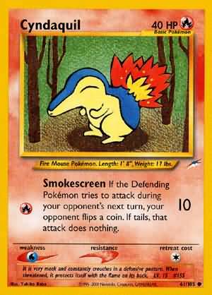 Cyndaquil (61/105) [Neo Destiny Unlimited] | Game Master's Emporium (The New GME)
