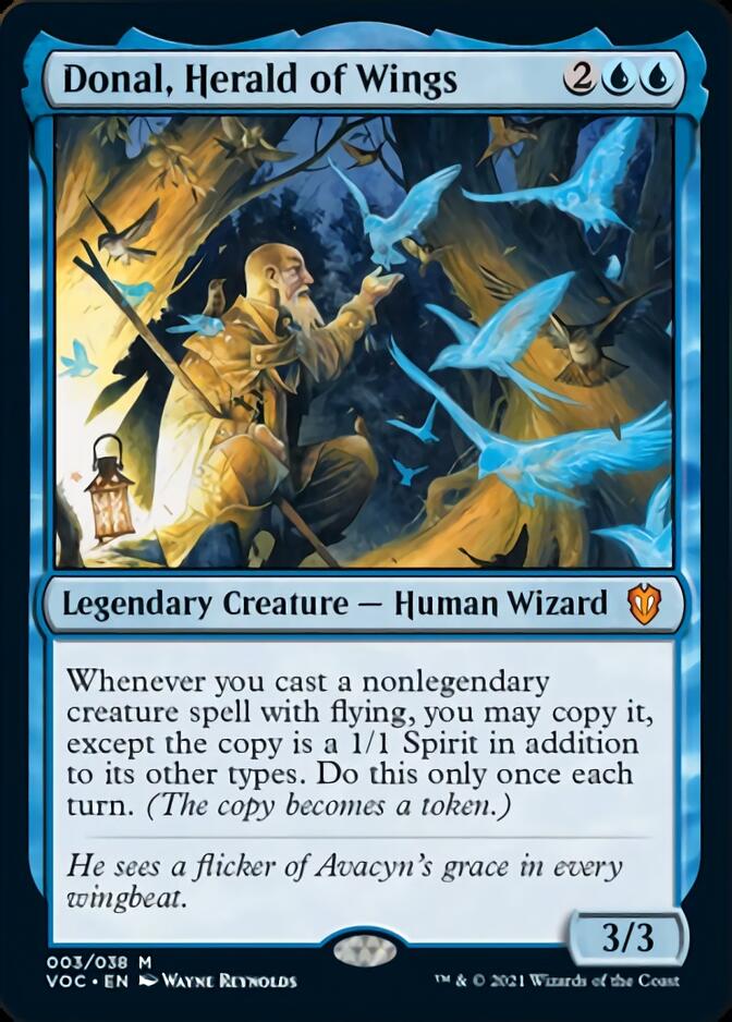 Donal, Herald of Wings [Innistrad: Crimson Vow Commander] | Game Master's Emporium (The New GME)