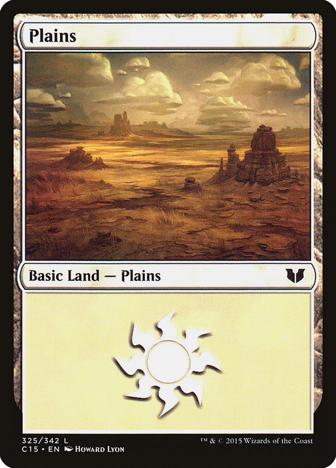 Plains (325) [Commander 2015] | Game Master's Emporium (The New GME)