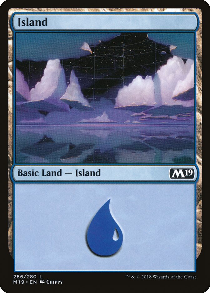 Island (266) [Core Set 2019] | Game Master's Emporium (The New GME)