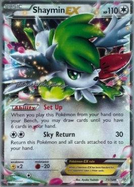 Shaymin EX (77/108) (Punches 'n' Bites - Patrick Martinez) [World Championships 2015] | Game Master's Emporium (The New GME)