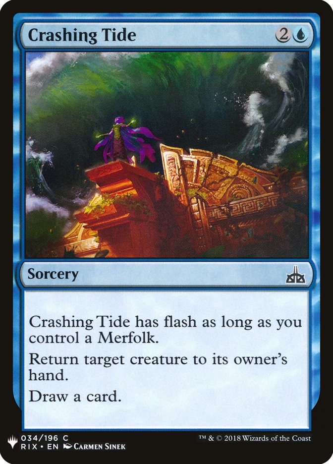 Crashing Tide [Mystery Booster] | Game Master's Emporium (The New GME)
