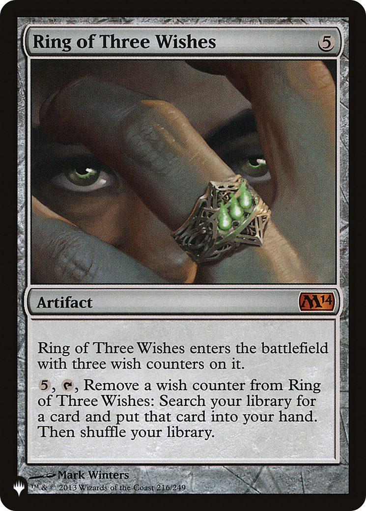 Ring of Three Wishes [The List] | Game Master's Emporium (The New GME)