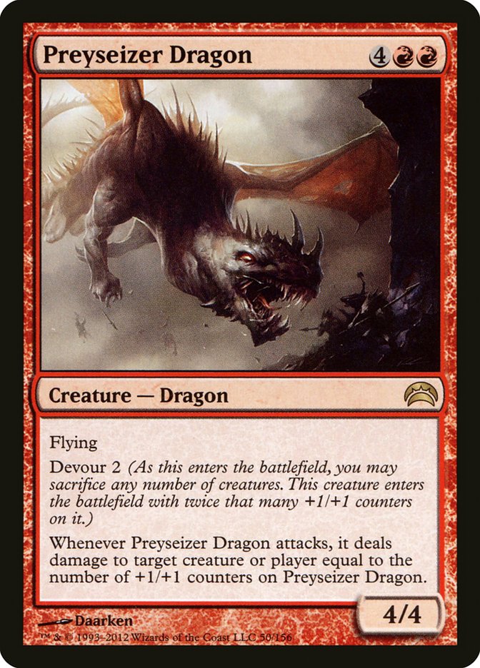 Preyseizer Dragon [Planechase 2012] | Game Master's Emporium (The New GME)
