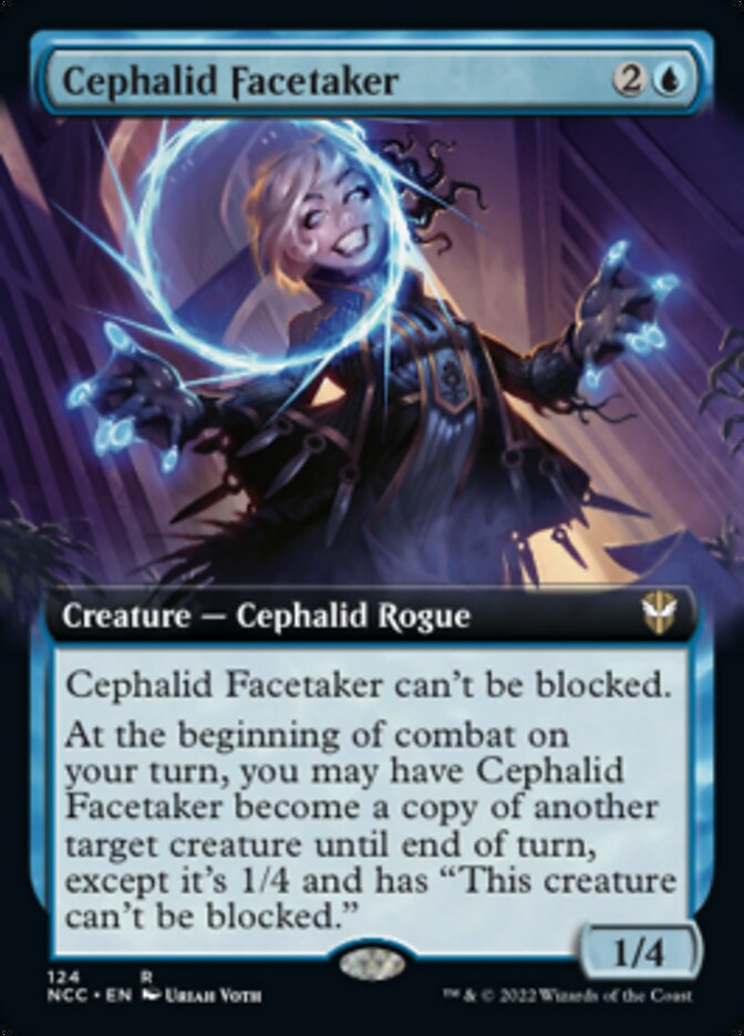 Cephalid Facetaker (Extended Art) [Streets of New Capenna Commander] | Game Master's Emporium (The New GME)