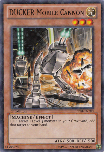 DUCKER Mobile Cannon [BP01-EN200] Starfoil Rare | Game Master's Emporium (The New GME)