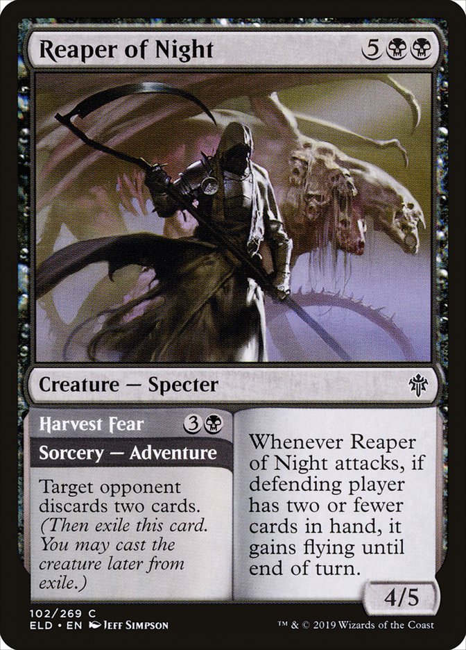 Reaper of Night // Harvest Fear [Throne of Eldraine] | Game Master's Emporium (The New GME)