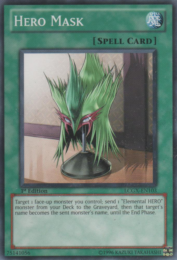 Hero Mask [LCGX-EN103] Common | Game Master's Emporium (The New GME)