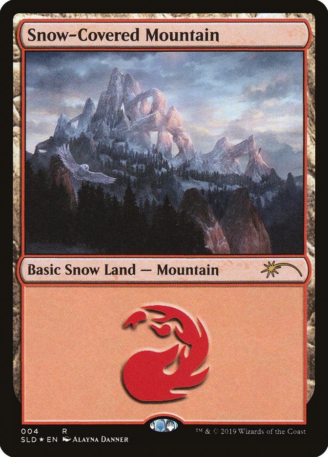 Snow-Covered Mountain (004) [Secret Lair Drop Series] | Game Master's Emporium (The New GME)