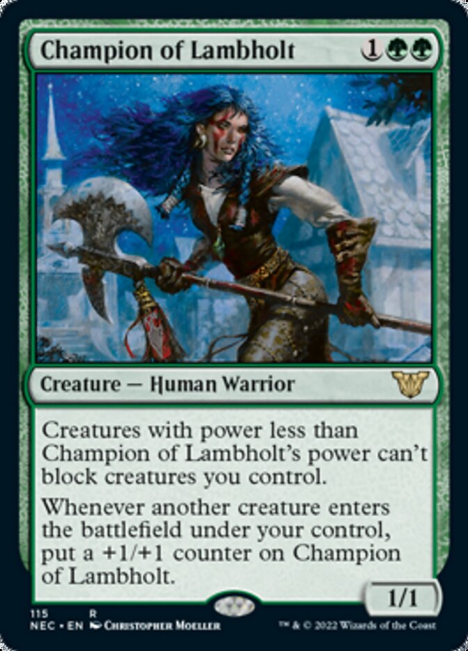 Champion of Lambholt [Kamigawa: Neon Dynasty Commander] | Game Master's Emporium (The New GME)