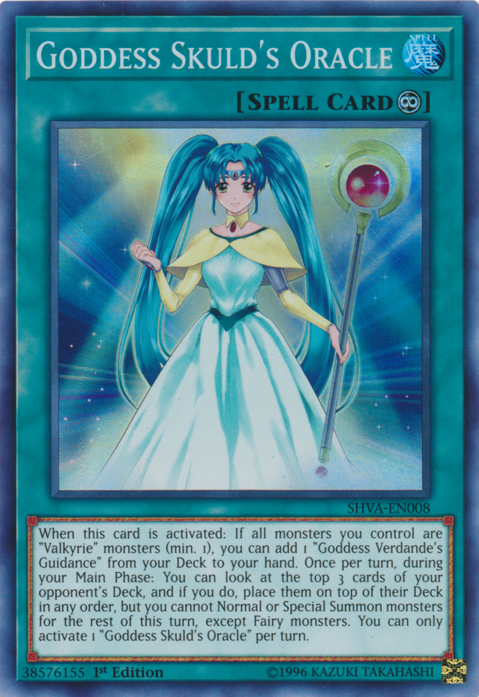 Goddess Skuld's Oracle [SHVA-EN008] Super Rare | Game Master's Emporium (The New GME)