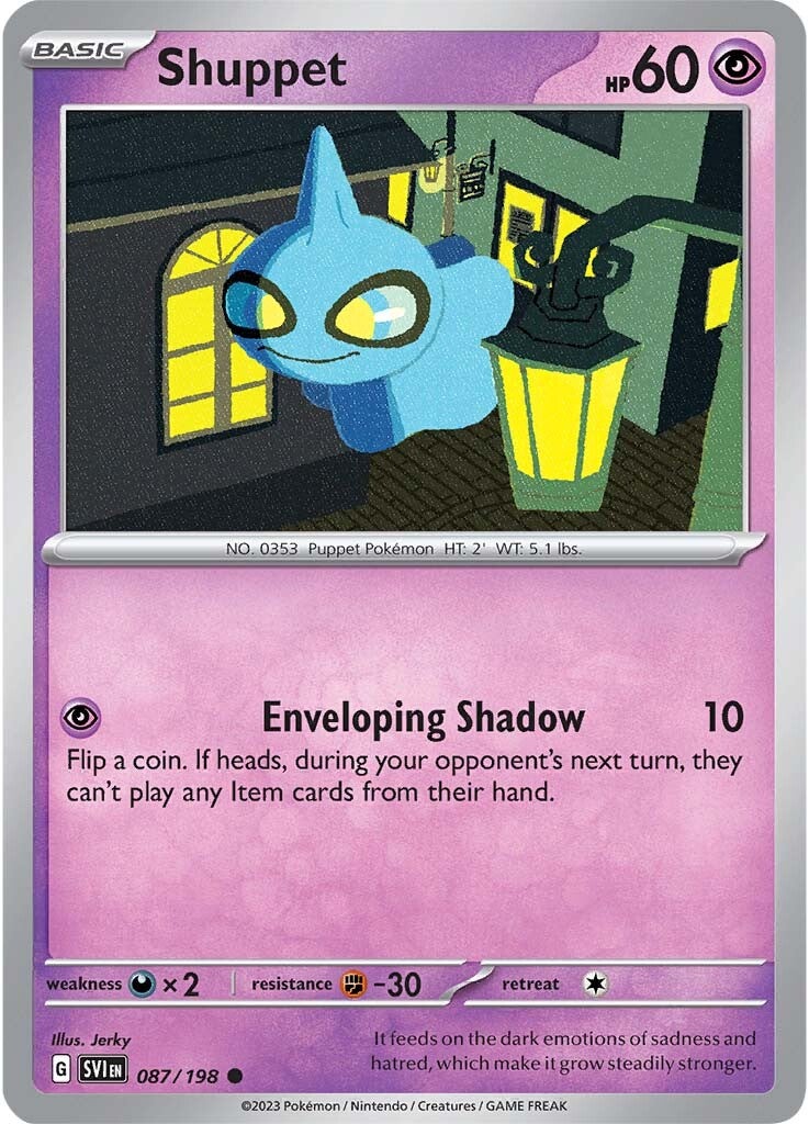 Shuppet (087/198) [Scarlet & Violet: Base Set] | Game Master's Emporium (The New GME)