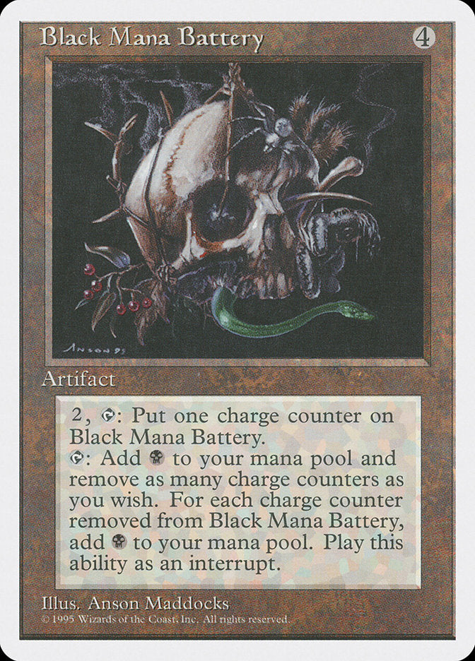 Black Mana Battery [Fourth Edition] | Game Master's Emporium (The New GME)