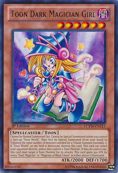 Toon Dark Magician Girl [LCYW-EN111] Rare | Game Master's Emporium (The New GME)