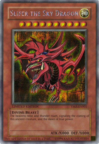 Slifer the Sky Dragon [YMA-EN001] Secret Rare | Game Master's Emporium (The New GME)