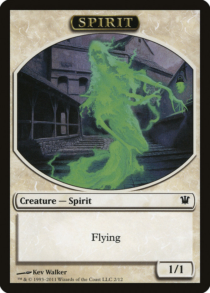 Spirit Token [Innistrad Tokens] | Game Master's Emporium (The New GME)