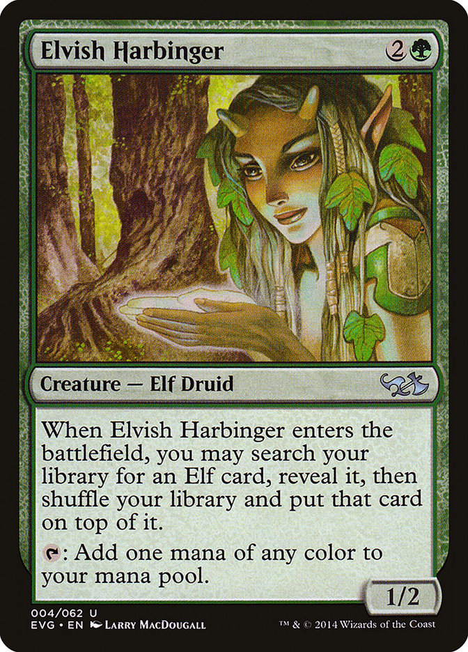 Elvish Harbinger (Elves vs. Goblins) [Duel Decks Anthology] | Game Master's Emporium (The New GME)