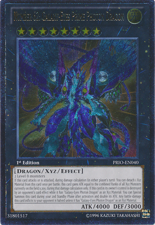 Number 62: Galaxy-Eyes Prime Photon Dragon [PRIO-EN040] Ultimate Rare | Game Master's Emporium (The New GME)