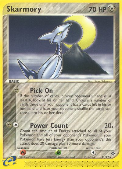 Skarmory (21/97) [EX: Dragon] | Game Master's Emporium (The New GME)