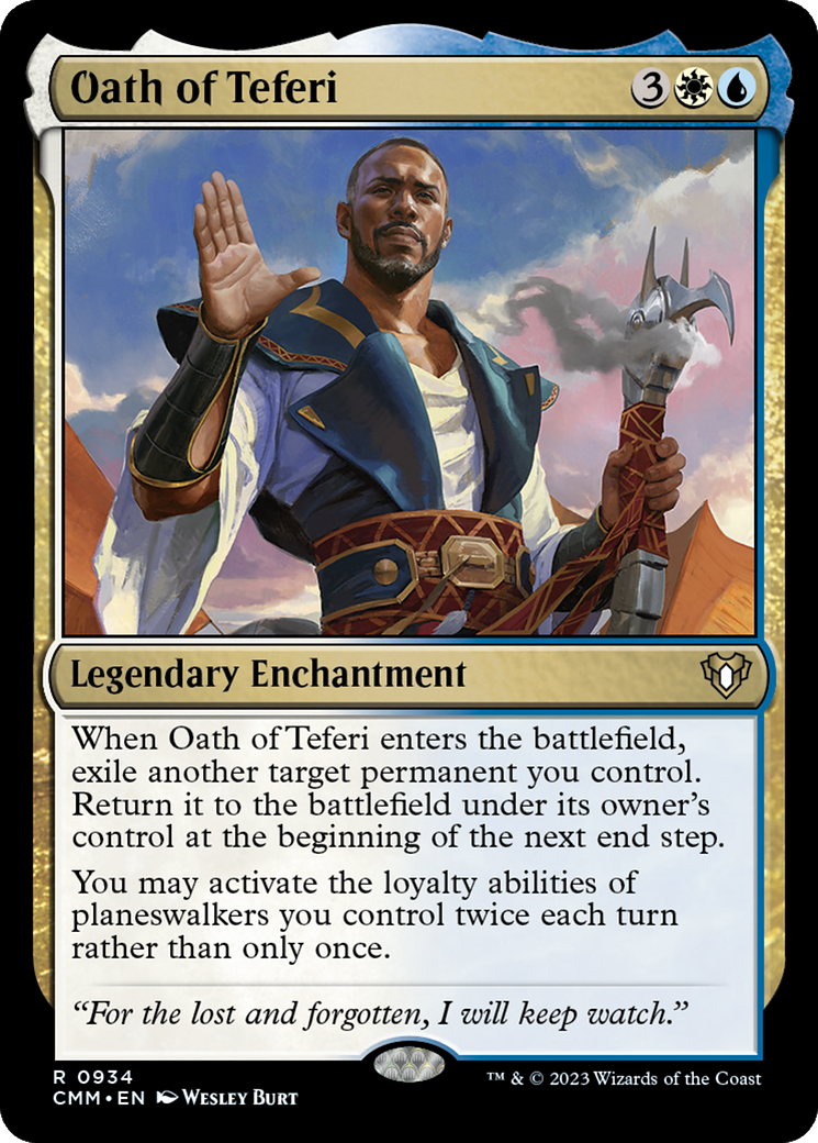 Oath of Teferi [Commander Masters] | Game Master's Emporium (The New GME)