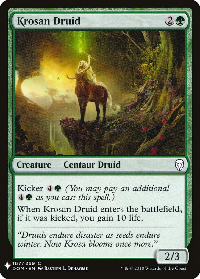 Krosan Druid [Mystery Booster] | Game Master's Emporium (The New GME)