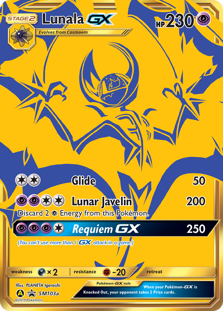 Lunala GX (SM103a) [Sun & Moon: Black Star Promos] | Game Master's Emporium (The New GME)