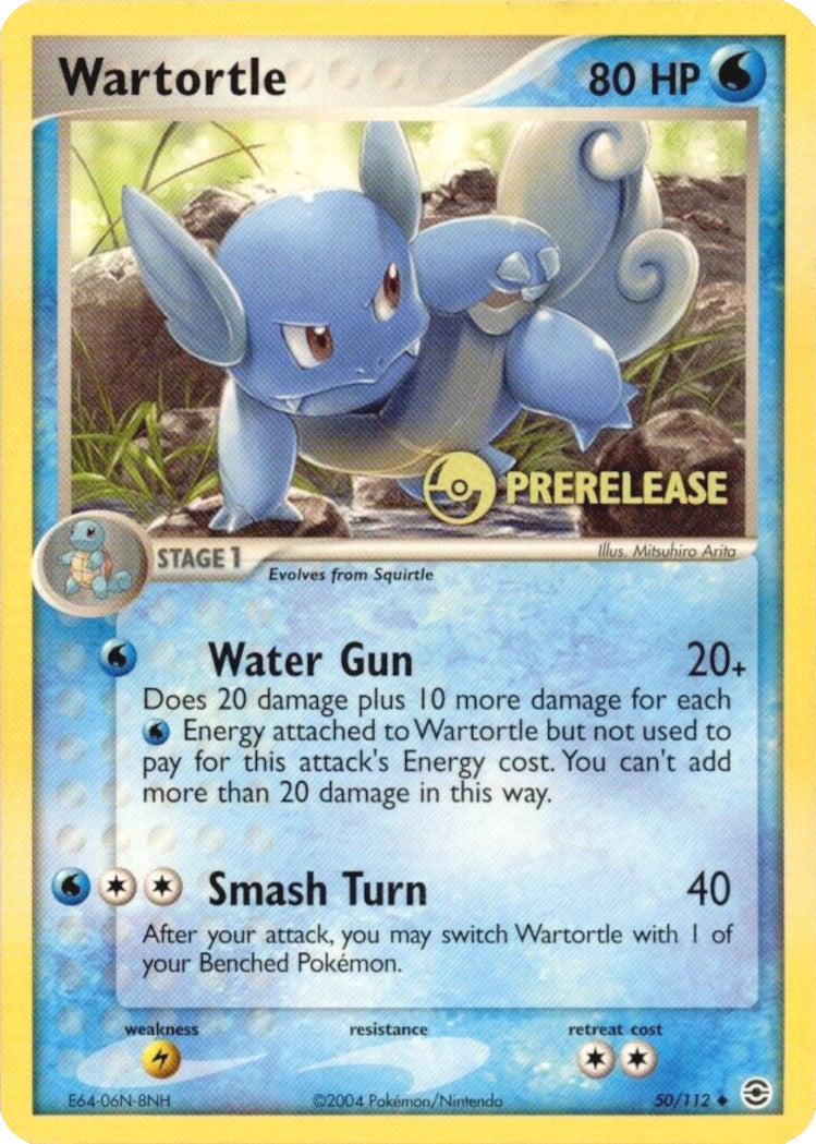 Wartortle (50/112) (Prerelease) [EX: FireRed & LeafGreen] | Game Master's Emporium (The New GME)