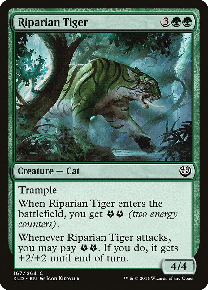 Riparian Tiger [Kaladesh] | Game Master's Emporium (The New GME)