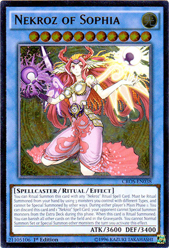 Nekroz of Sophia (UTR) [CROS-EN038] Ultimate Rare | Game Master's Emporium (The New GME)