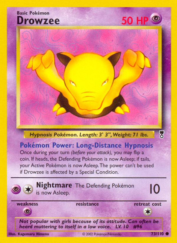 Drowzee (73/110) [Legendary Collection] | Game Master's Emporium (The New GME)