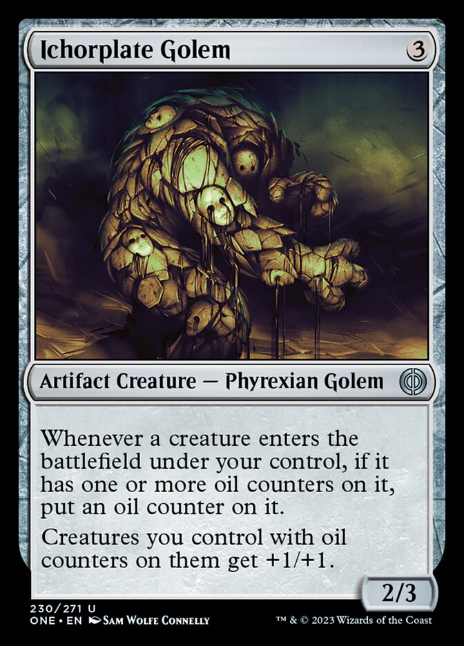 Ichorplate Golem [Phyrexia: All Will Be One] | Game Master's Emporium (The New GME)