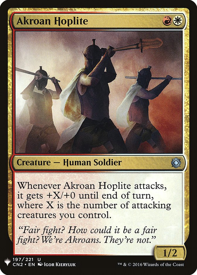 Akroan Hoplite [Mystery Booster] | Game Master's Emporium (The New GME)