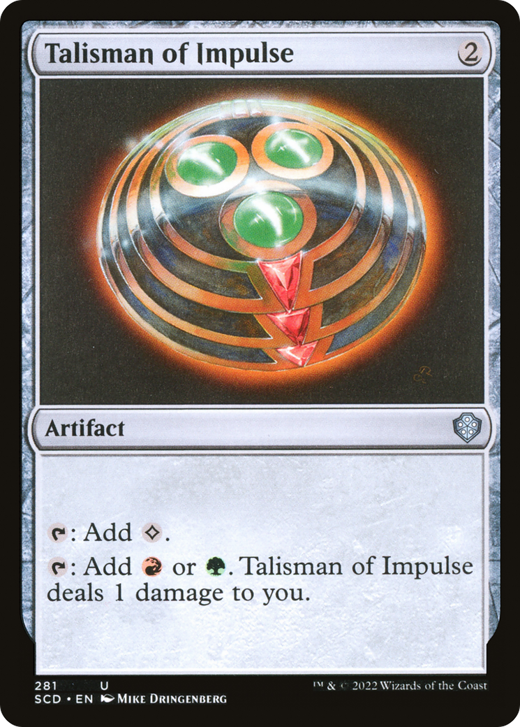 Talisman of Impulse [Starter Commander Decks] | Game Master's Emporium (The New GME)