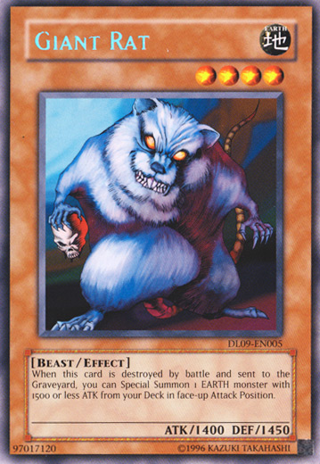 Giant Rat (Silver) [DL09-EN005] Rare | Game Master's Emporium (The New GME)
