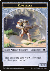 Soldier (004) // Construct (017) Double-Sided Token [Modern Horizons Tokens] | Game Master's Emporium (The New GME)