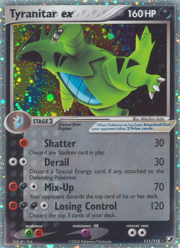 Tyranitar ex (111/115) [EX: Unseen Forces] | Game Master's Emporium (The New GME)