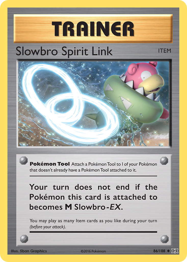 Slowbro Spirit Link (86/108) [XY: Evolutions] | Game Master's Emporium (The New GME)