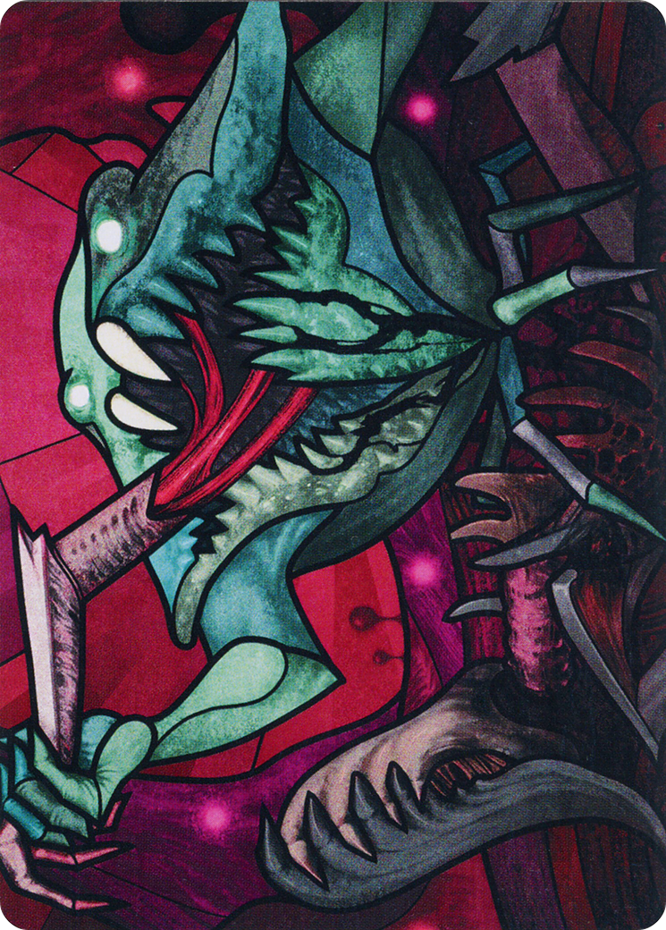 Yargle, Glutton of Urborg Art Card [March of the Machine Art Series] | Game Master's Emporium (The New GME)