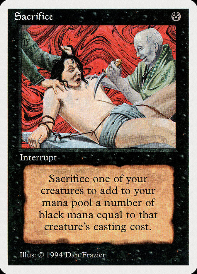 Sacrifice [Summer Magic / Edgar] | Game Master's Emporium (The New GME)