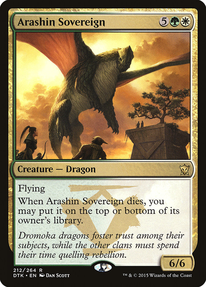 Arashin Sovereign [Dragons of Tarkir] | Game Master's Emporium (The New GME)