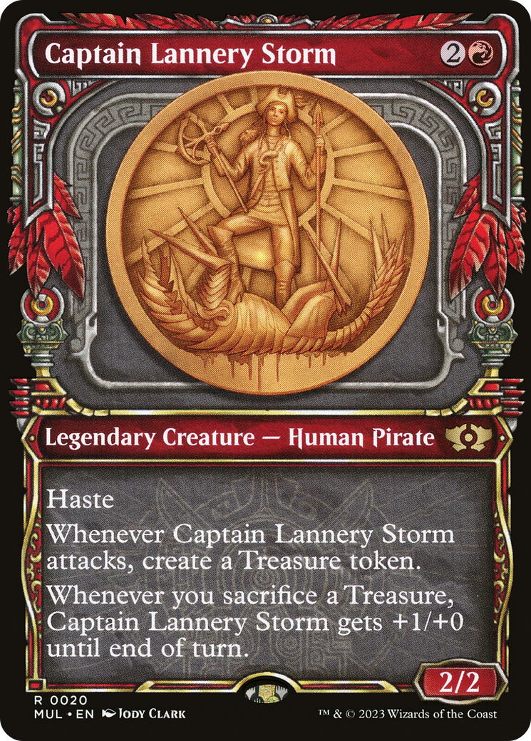 Captain Lannery Storm [Multiverse Legends] | Game Master's Emporium (The New GME)