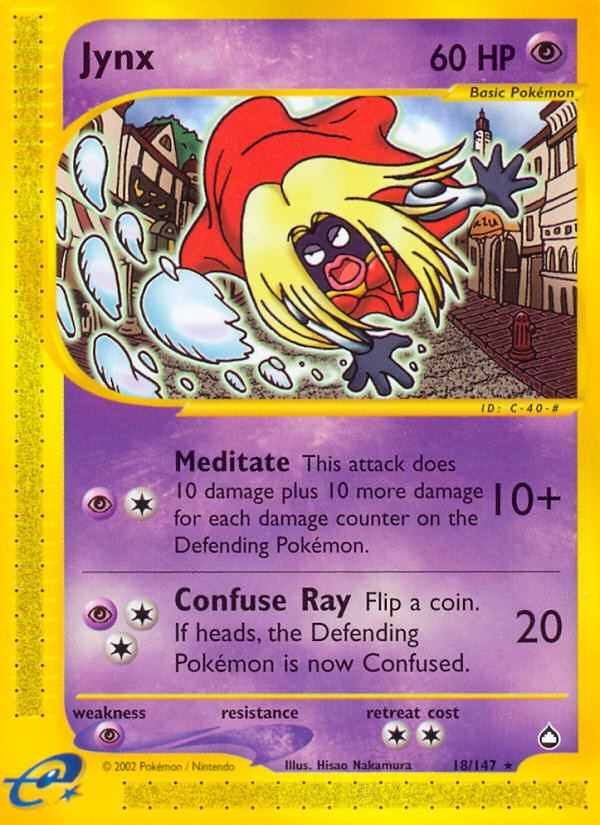 Jynx (18/147) [Aquapolis] | Game Master's Emporium (The New GME)