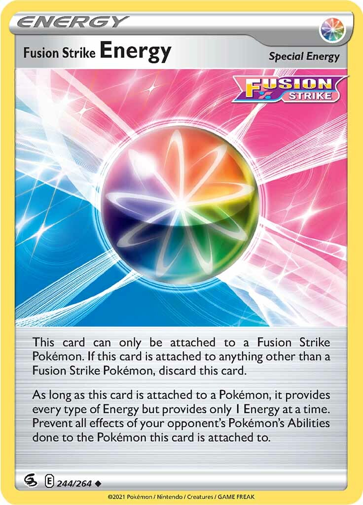 Fusion Strike Energy (244/264) [Sword & Shield: Fusion Strike] | Game Master's Emporium (The New GME)