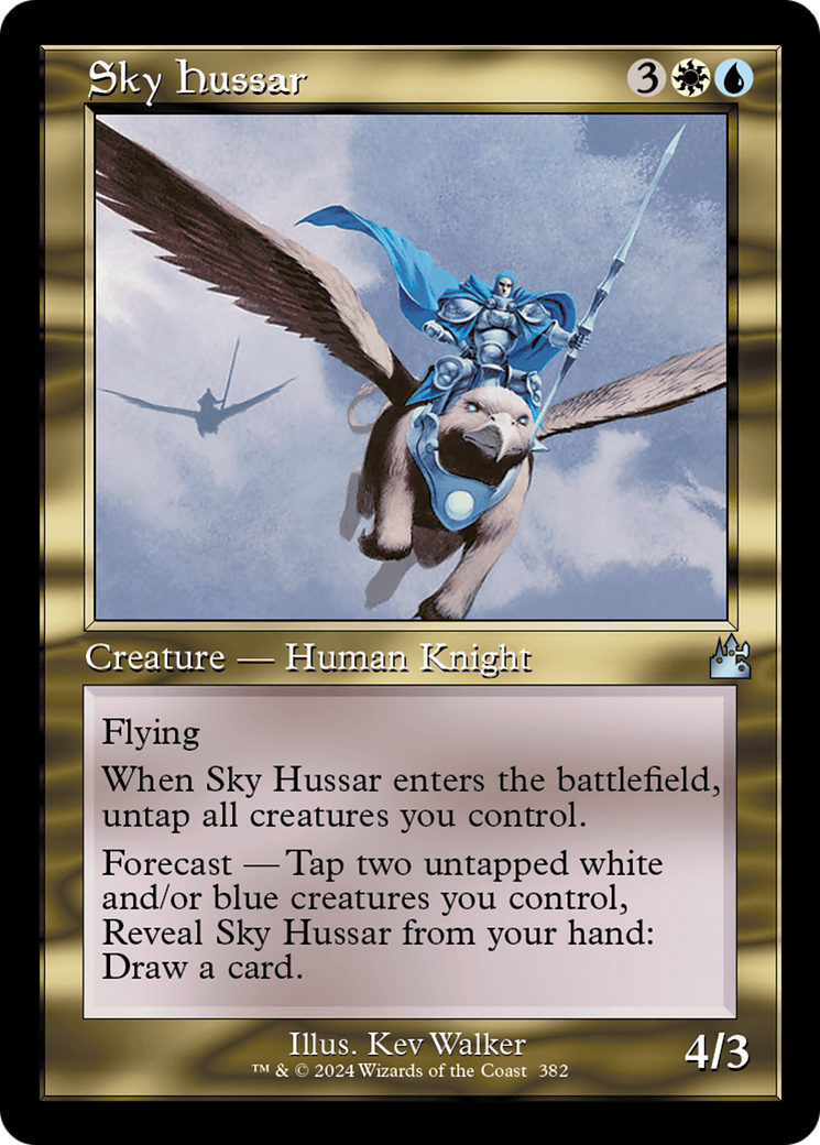 Sky Hussar (Retro Frame) [Ravnica Remastered] | Game Master's Emporium (The New GME)